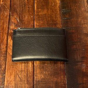 Black Leather Wallet